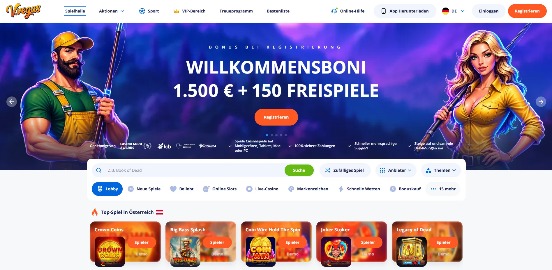 Vulkan Vegas – neue Online Casinos